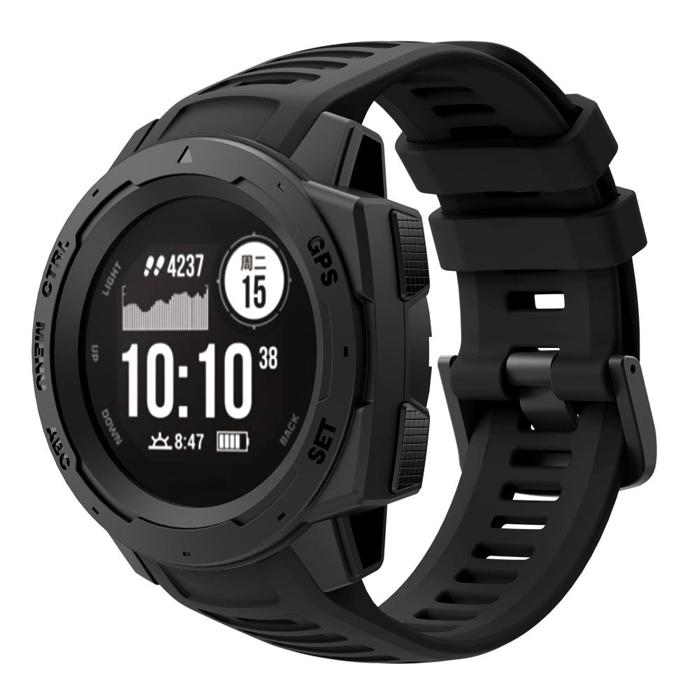 Ersatzarmband aus Silikon für Garmin Instinct – Sportlich und Strapazierfähig
