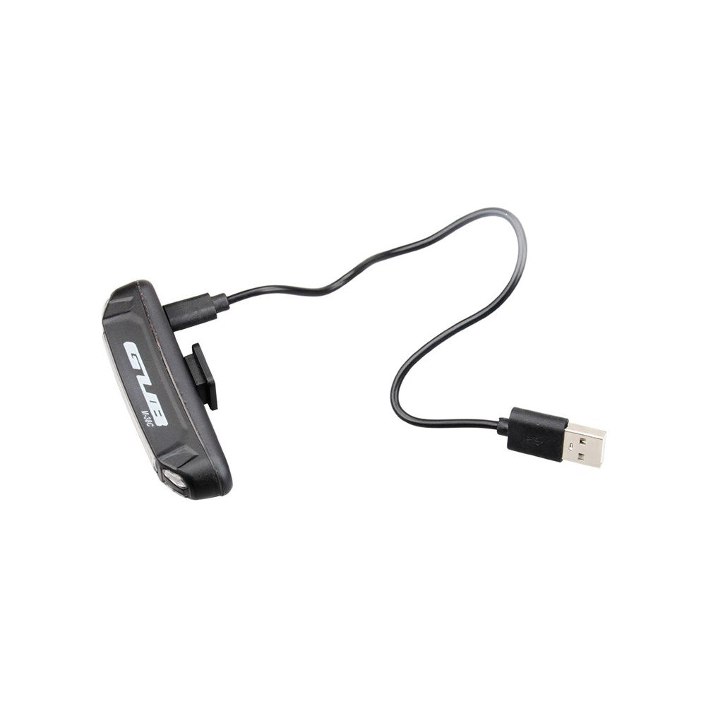 GUB M-38C Bicycle Bike LED Tail Light 3 Colors Warning Lamp USB Rechargeable Rear Light
