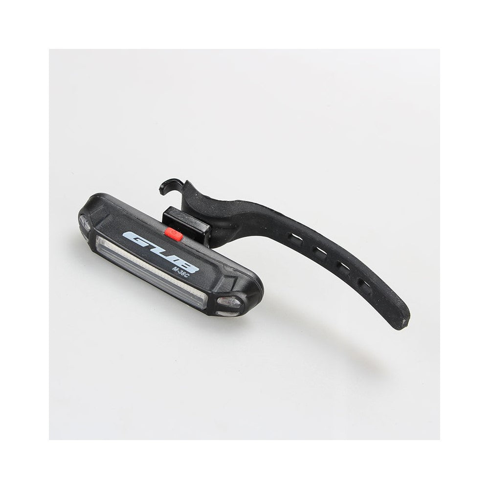 GUB M-38C Bicycle Bike LED Tail Light 3 Colors Warning Lamp USB Rechargeable Rear Light