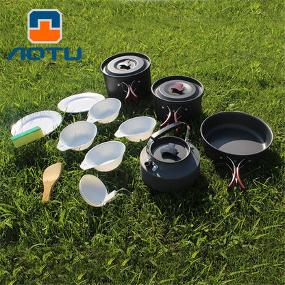 AUTO AL500-2 4-5 Person Pan with Teapot Set