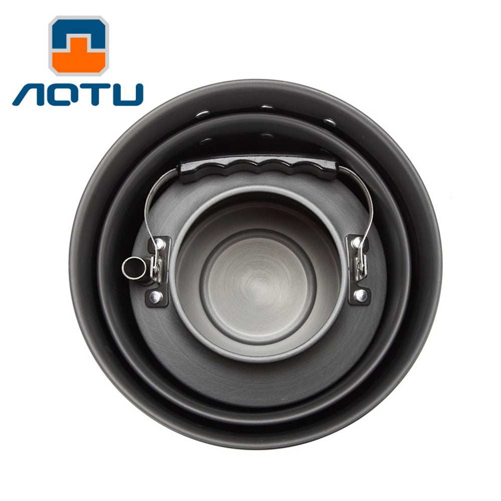 AUTO AL500-2 4-5 Person Pan with Teapot Set