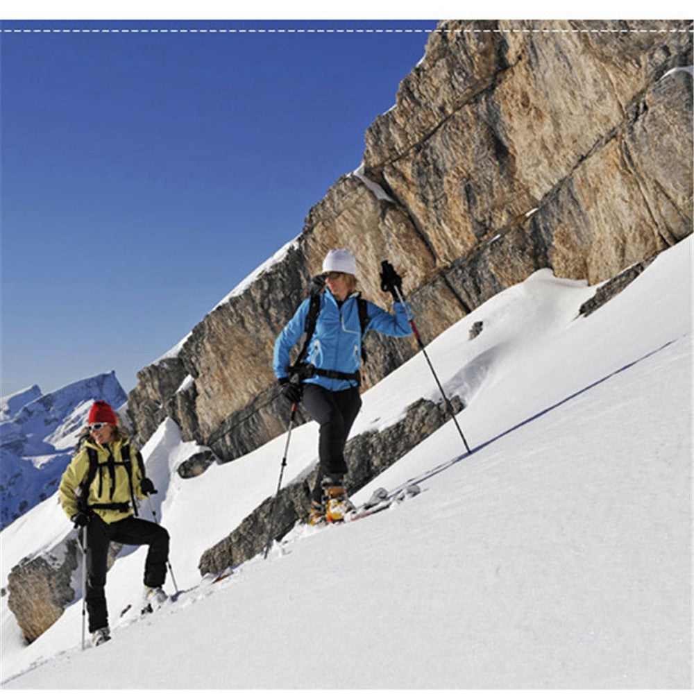 1 Pair HALIN 12 Teeth Steel Non-slip Shoe Cover Rock Climbing Outdoor Ice Crampons