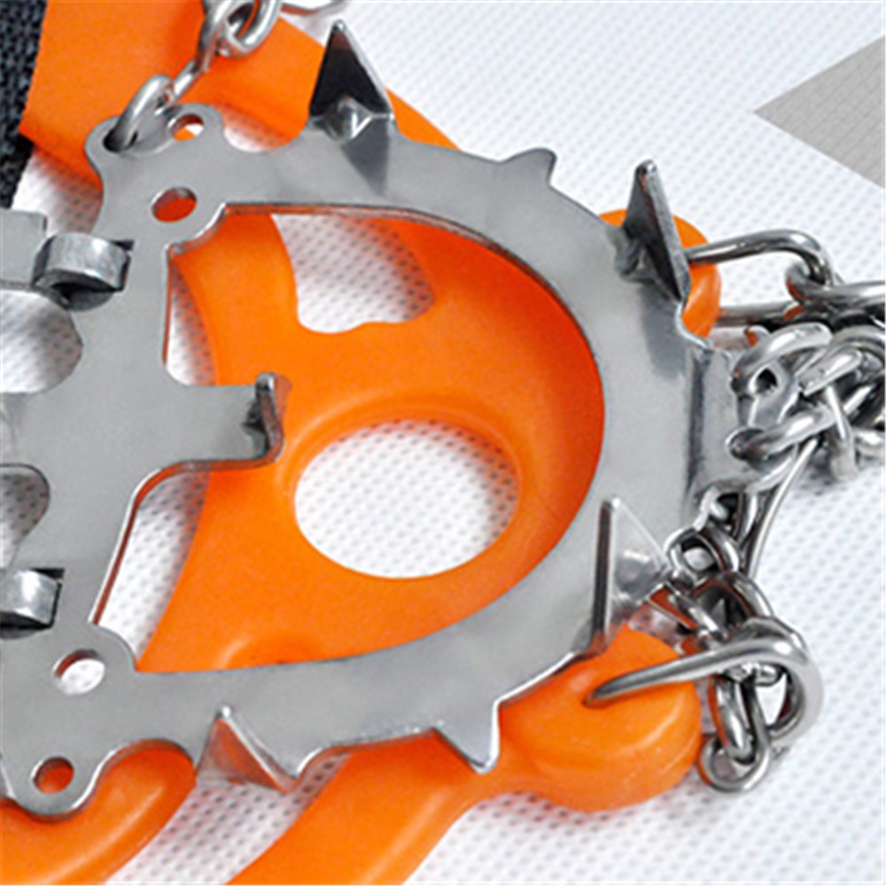 1 Pair HALIN 12 Teeth Steel Non-slip Shoe Cover Rock Climbing Outdoor Ice Crampons