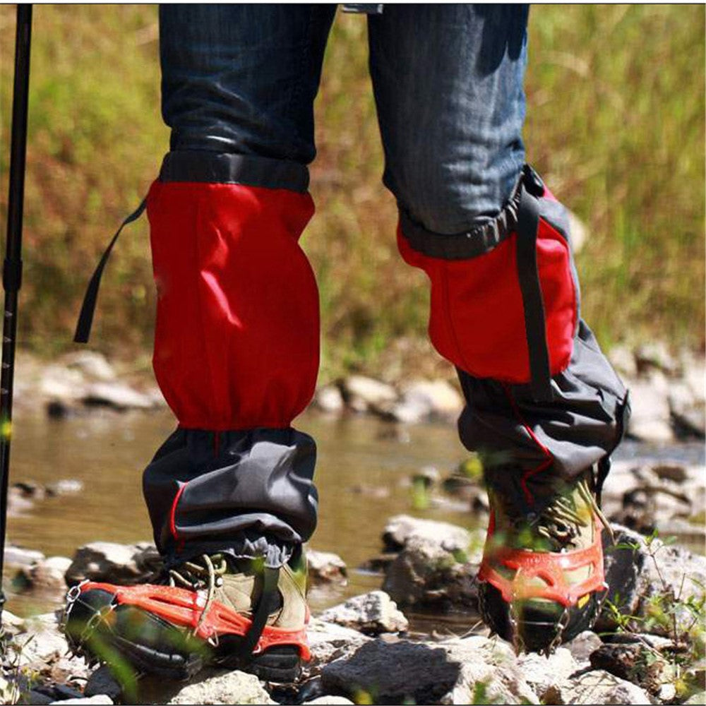 1 Pair HALIN 12 Teeth Steel Non-slip Shoe Cover Rock Climbing Outdoor Ice Crampons