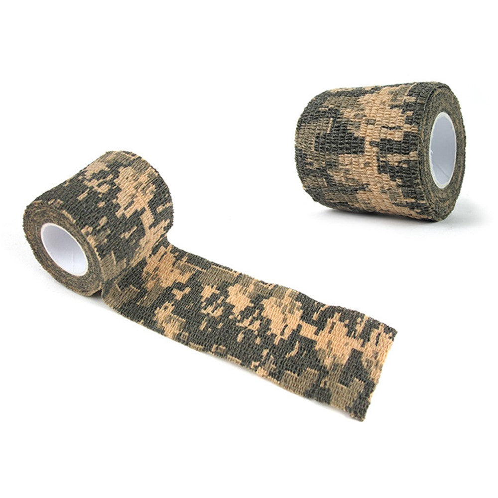 2Pcs/Set Camouflage Pattern Tape Self-adhesive Plaster Self-adhesive Tape
