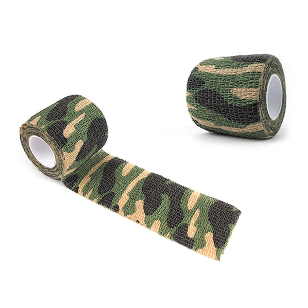 2Pcs/Set Camouflage Pattern Tape Self-adhesive Plaster Self-adhesive Tape