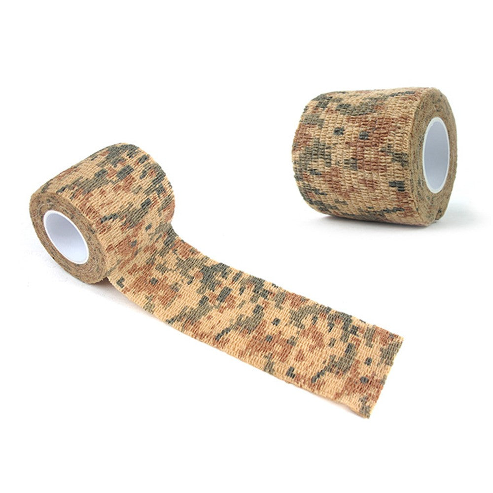 2Pcs/Set Camouflage Pattern Tape Self-adhesive Plaster Self-adhesive Tape