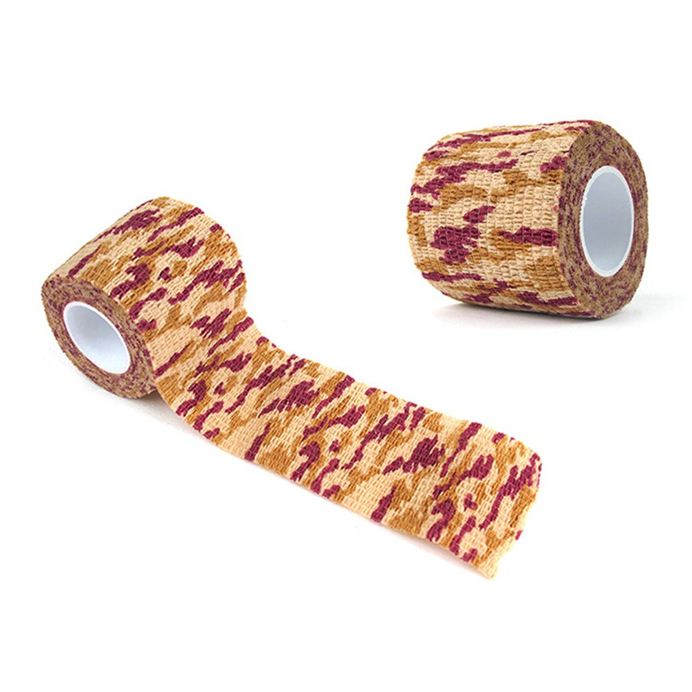 2Pcs/Set Camouflage Pattern Tape Self-adhesive Plaster Self-adhesive Tape
