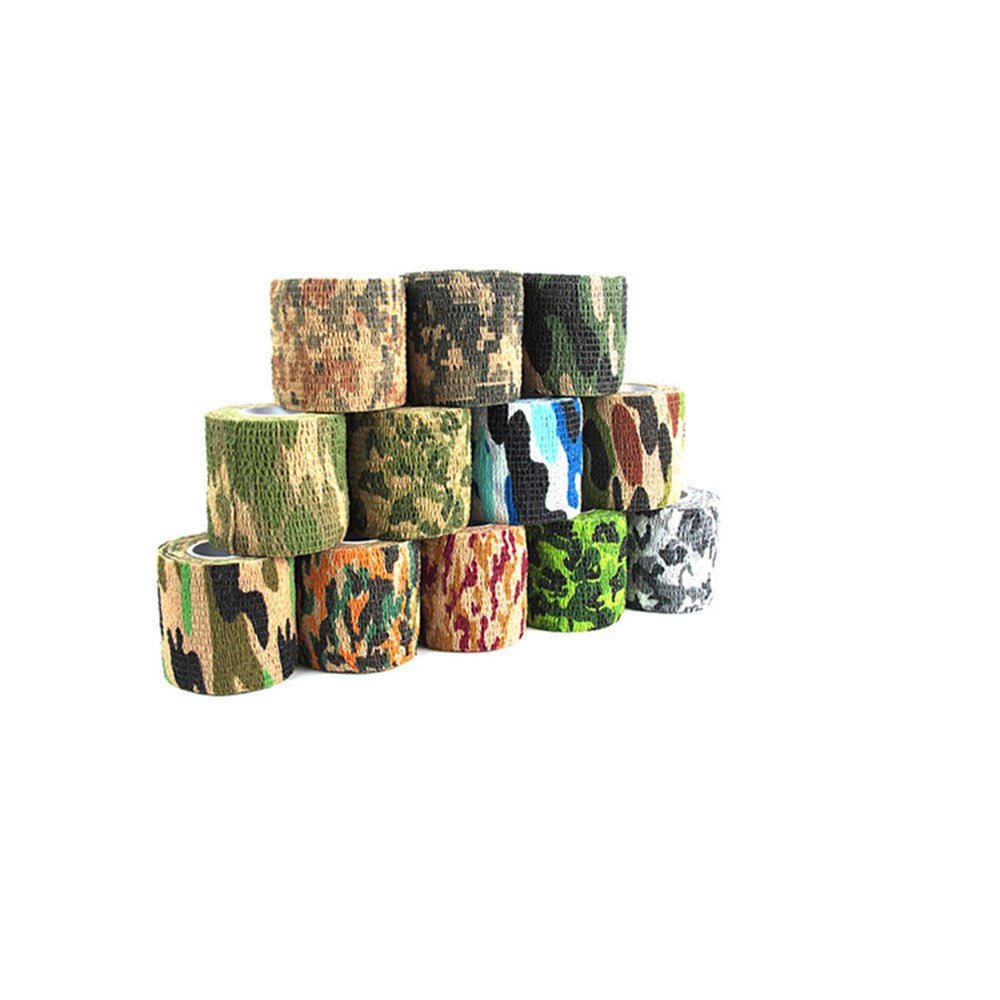 2Pcs/Set Camouflage Pattern Tape Self-adhesive Plaster Self-adhesive Tape