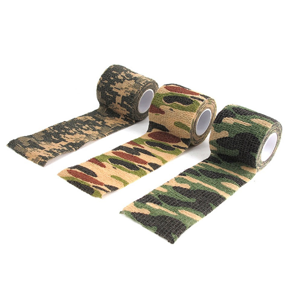 2Pcs/Set Camouflage Pattern Tape Self-adhesive Plaster Self-adhesive Tape