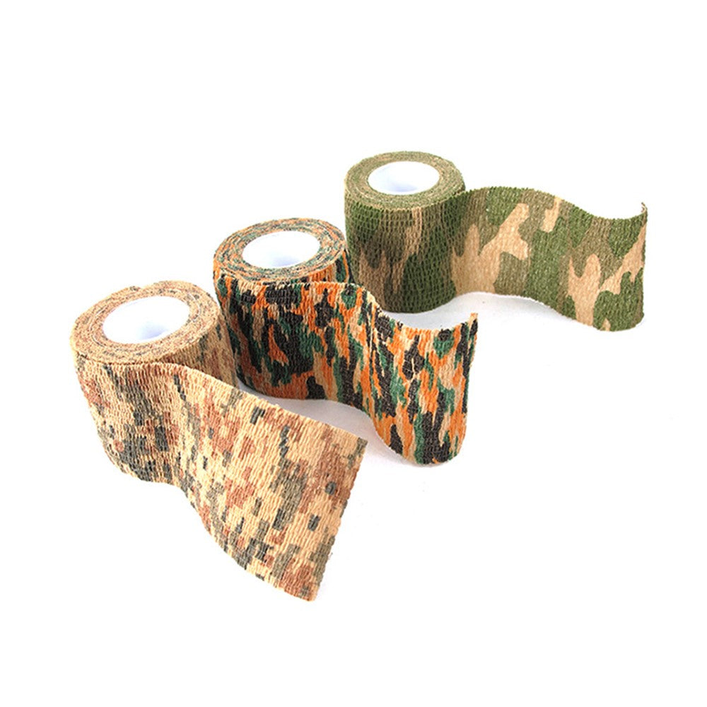 2Pcs/Set Camouflage Pattern Tape Self-adhesive Plaster Self-adhesive Tape