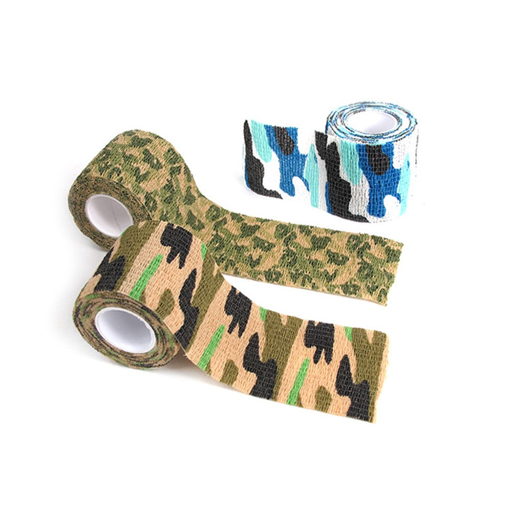 2Pcs/Set Camouflage Pattern Tape Self-adhesive Plaster Self-adhesive Tape