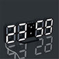Modern Electronic 3D Digital Alarm Clock Luminous Clock LED Wall Clock
