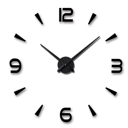 DIY Wall Clock Living Room Wall Decorative Sticker Clock