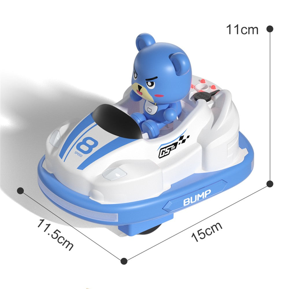 Q180 Double-Player Bumper Car Remote Control Battle Bump Car Toy Set