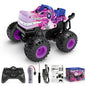 KY-S208A 1 / 20 Remote Control Car Cartoon Kids Stunt Car Toy with Light and Music