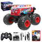 KY-S201B 1 / 20 Stunt School Bus Light Music Mist Spray Remote Control Toy Car