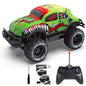 UJ99-Y200 1 / 20 2WD Remote Control Car Toy Cartoon Design Non-Slip Wheels Cool Light RC Car