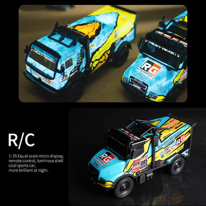 1 / 35 RC Truck Children Toy Cool Light Effect Remote Control Vehicle