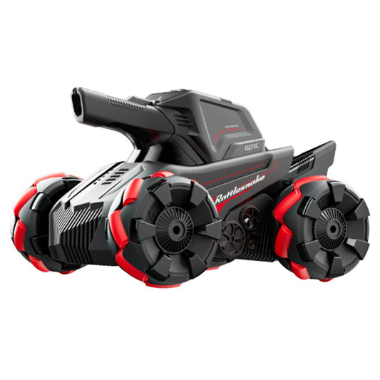 4DRC 4D-Y8 RC Tank Car 4WD Off-Road Water Bullet Shooter 2.4G Remote Control Dual Battery