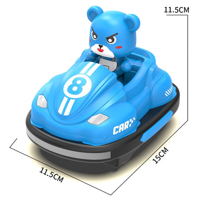Q195 Double Player Bumper Car Remote Control Battle Bump Vehicles Interactive Toy ( Standard Version )