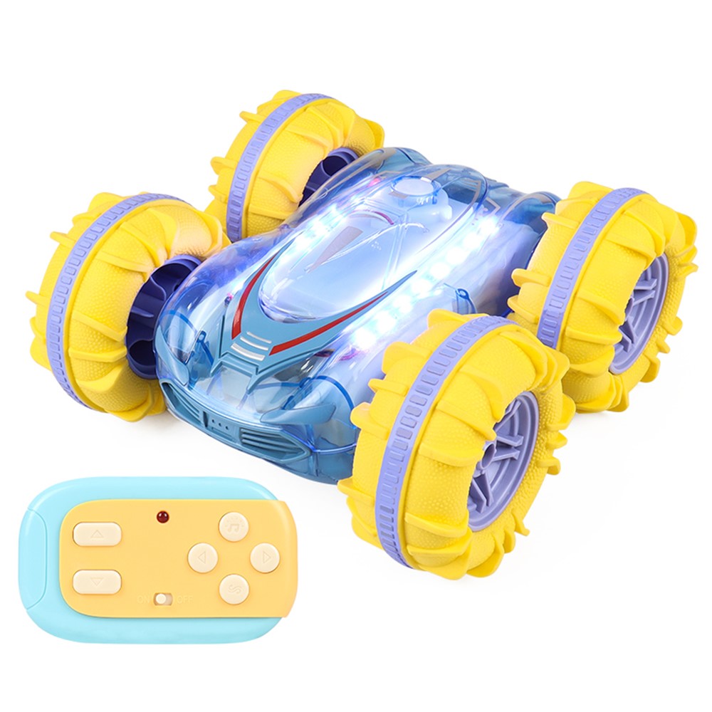 JC014 2.4G Remote Control Stunt Car Amphibious Vehicle Gift with 7 Color LED Lights (CE / CPC / EN71 / ASTM / CPSIA Certified)