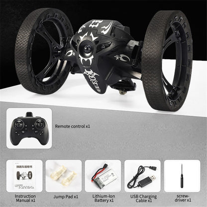 Q207 2.4G Remote Control Stunt Car Jumping RC Vehicle Electric Toy for Kids with Rechargeable Battery