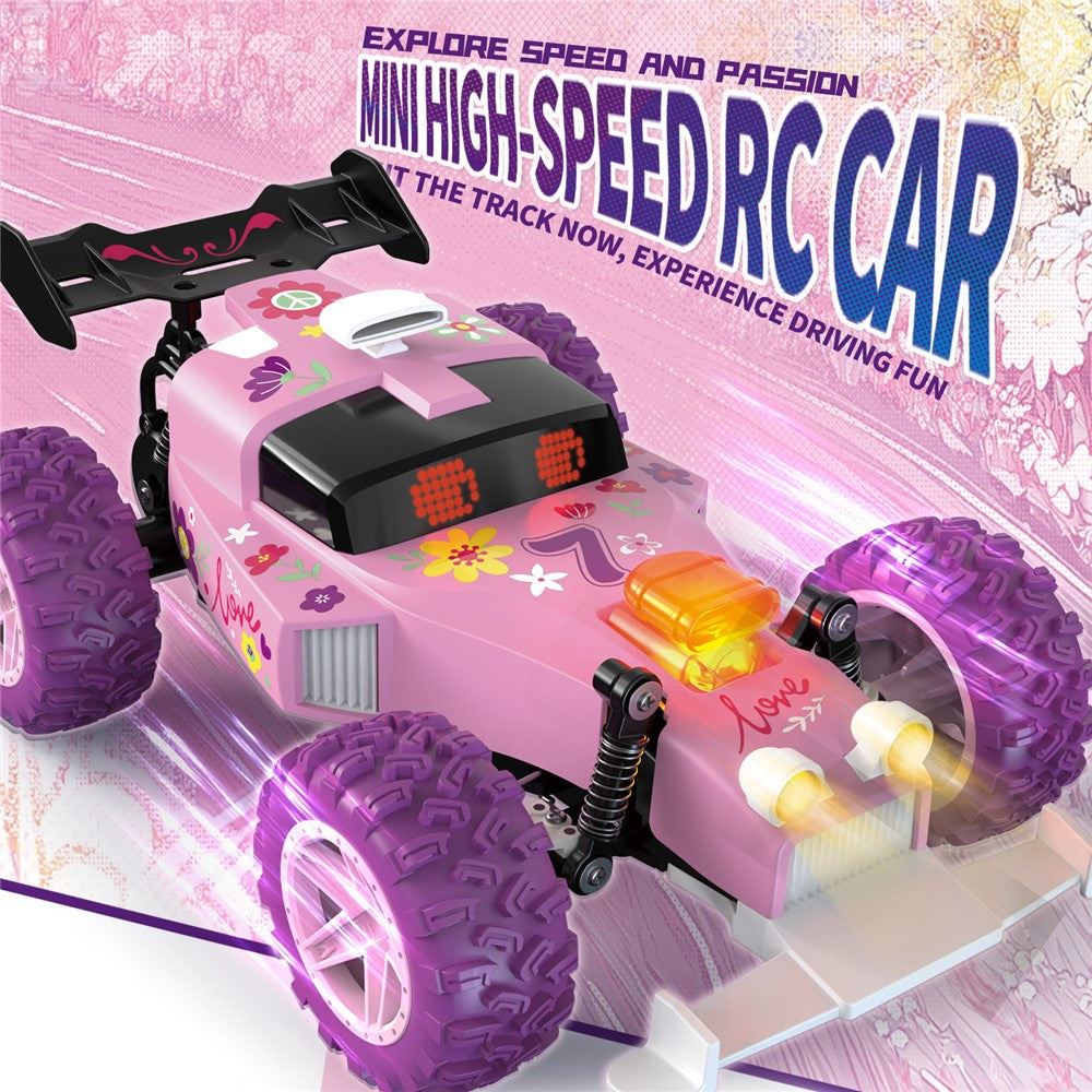 Q217 Style B 2.4G RC Car Remote Control Off Road High Speed Drift Racing Vehicle with LED Light, Single Battery