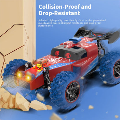 Q217 Style B 2.4G RC Car Remote Control Off Road High Speed Drift Racing Vehicle with LED Light, Single Battery