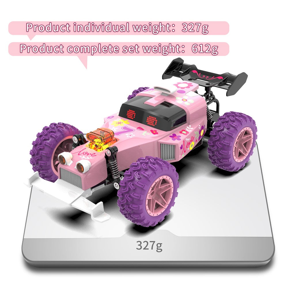 Q217 Style B 2.4G RC Car Remote Control Off Road High Speed Drift Racing Vehicle with LED Light, Dual Battery