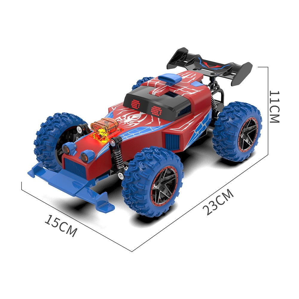 Q217 Style B 2.4G RC Car Remote Control Off Road High Speed Drift Racing Vehicle with LED Light, Dual Battery
