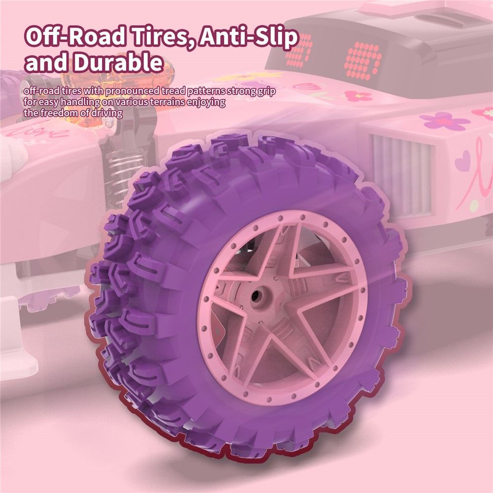 Q217 Style B 2.4G RC Car Remote Control Off Road High Speed Drift Racing Vehicle with LED Light, Dual Battery