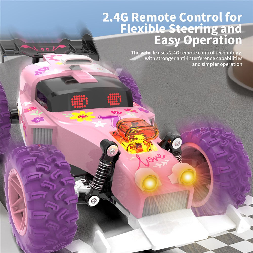 Q217 Style B 2.4G RC Car Remote Control Off Road High Speed Drift Racing Vehicle with LED Light, Dual Battery