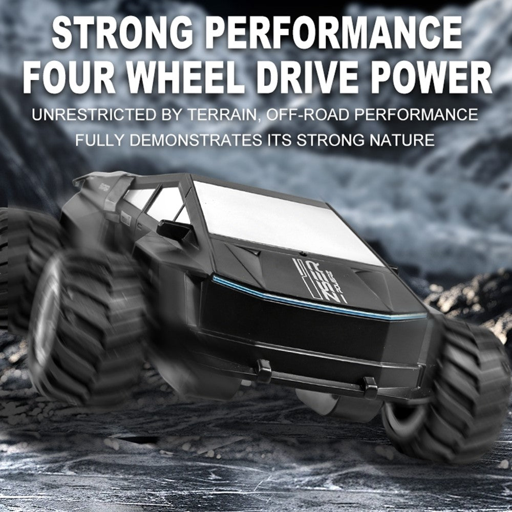 Q212 4WD Amphibious 2.4G RC Car 360 Degree Rotation Off Road Vehicle with Remote Control, 1 Battery