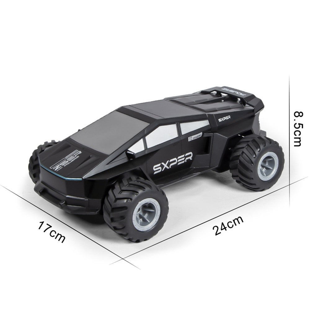 Q212 4WD Amphibious 2.4G RC Car 360 Degree Rotation Off Road Vehicle with Remote Control, 1 Battery