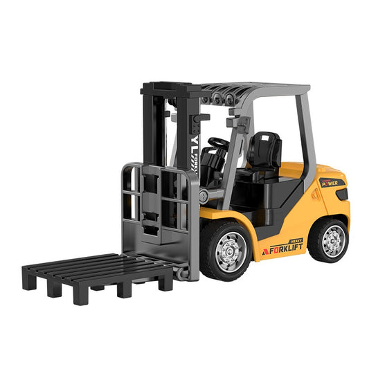 1:64 Mini RC Forklift with Light and Sound Variable Speed Remote Control Forklift Children Toy
