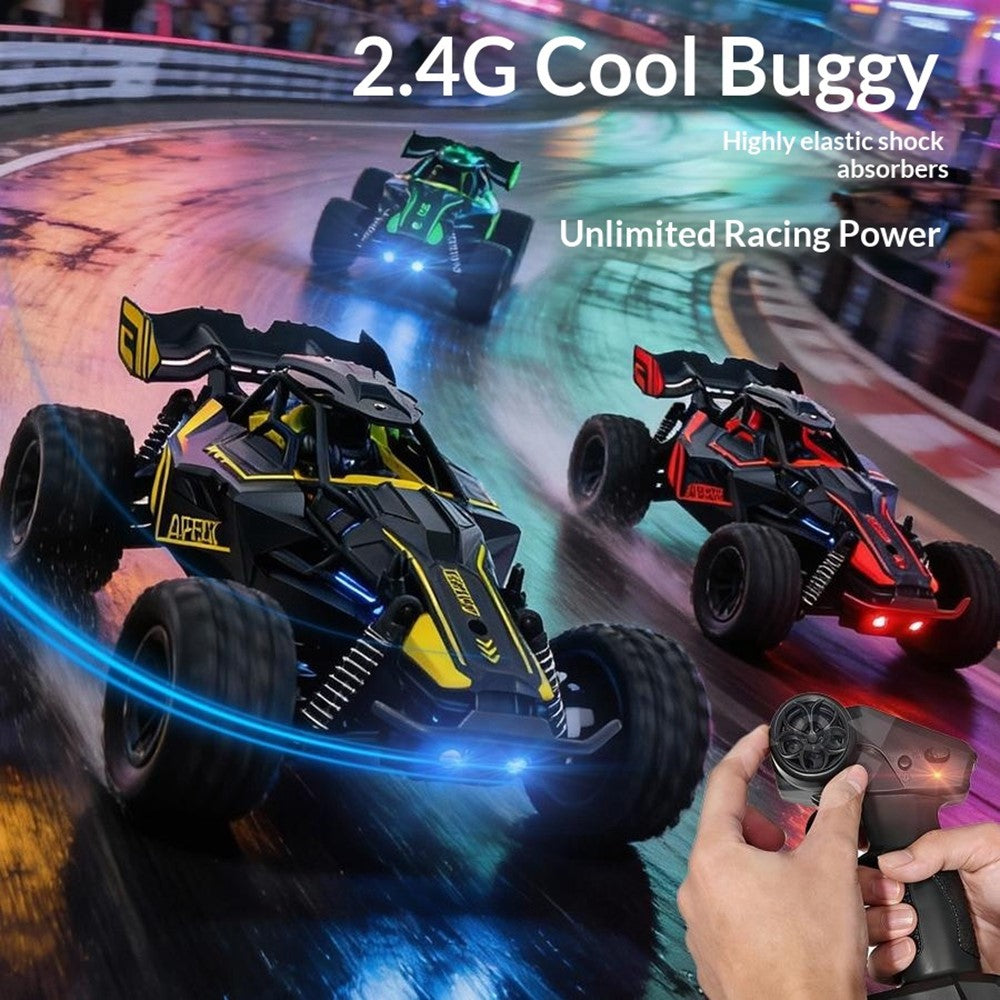 YL-142 2.4GHz Remote Control Off-Road RC Car Electric Racing Buggy Drift Vehicle with LED Lights Kids Toy