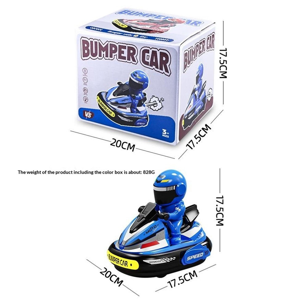 JXH111-429A 2Pcs 2.4G Remote Control Battle Bumper Car Parent-Child Interactive Car Toy