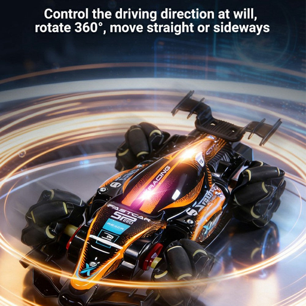 Q239 RC Stunt Car 360 Degrees Rotation Drift Formula Electric Car Toy 2.4G Remote Control Toy for Kids Adults