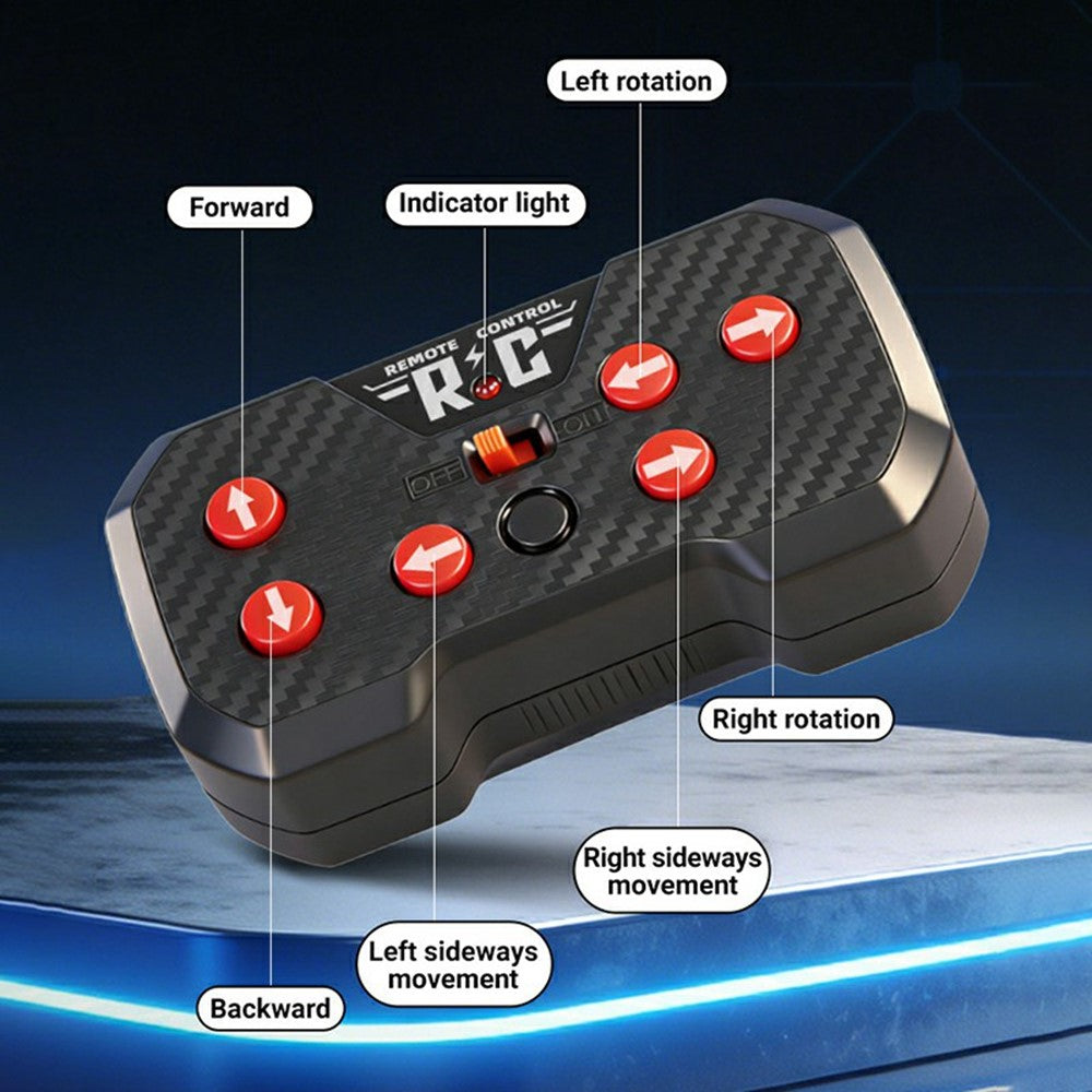 Q239 RC Stunt Car 360 Degrees Rotation Drift Formula Electric Car Toy 2.4G Remote Control Toy for Kids Adults