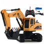 1028 RC Trucks Mini Remote Control Bulldozer 1:24 5CH Tractor Engineering Car with Light