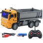 JC21 Wireless RC 4 Channels Mini Fire Truck Fire Engine Toy with Lights Electric Car Model Toy for Kids