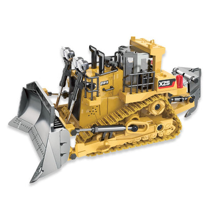 1031 2.4GHz RC Crawler Type Bulldozer Engineering Vehicle Model Remote Control Car with Sound Light Kids Boys Toy
