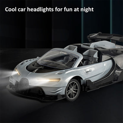 LX6078A 1:18 4CH RC Car Simulation Racing Car Model Toy Wireless Drift Electric Vehicle Toys for Children