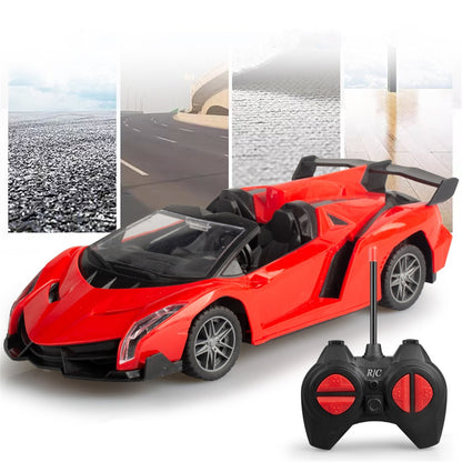 LX6078A 1:18 4CH RC Car Simulation Racing Car Model Toy Wireless Drift Electric Vehicle Toys for Children