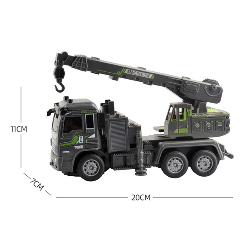 JC-051 Children 1:32 4CH RC Crane  Engineering Toy Multi-Joint Adjustable Wireless Electric Construction Vehicles Toy