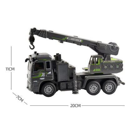 JC-051 Children 1:32 4CH RC Crane  Engineering Toy Multi-Joint Adjustable Wireless Electric Construction Vehicles Toy