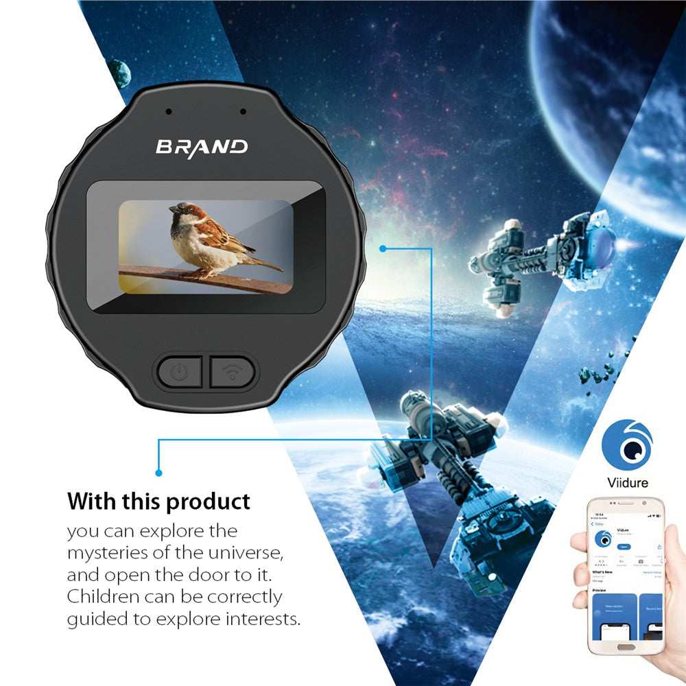 V13 WiFi Electronic Eyepiece 1.5 Inch HD Screen For Birdwatching Astronomy Telescope Universal Eyepiece