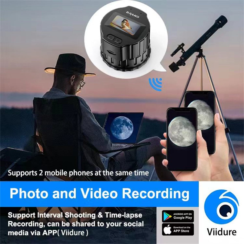 V13 WiFi Electronic Eyepiece 1.5 Inch HD Screen For Birdwatching Astronomy Telescope Universal Eyepiece