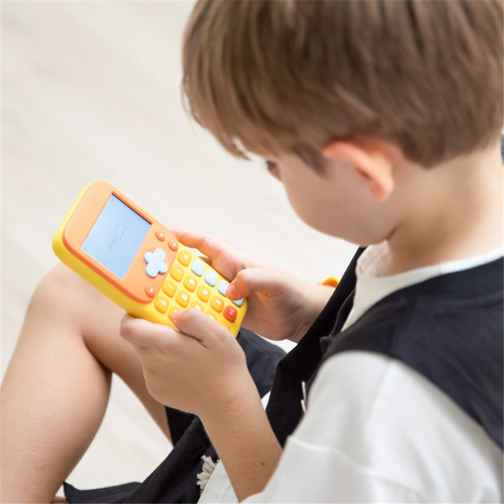 KOOOL K45 II Cartoon Children Math Calculator Learning Machine Mini Math Exercise Pad for Primary / Middle School Students